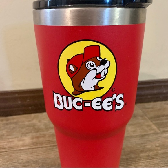Buc-ee’s Stainless Steel Tumbler - Red - Picture 2 of 2